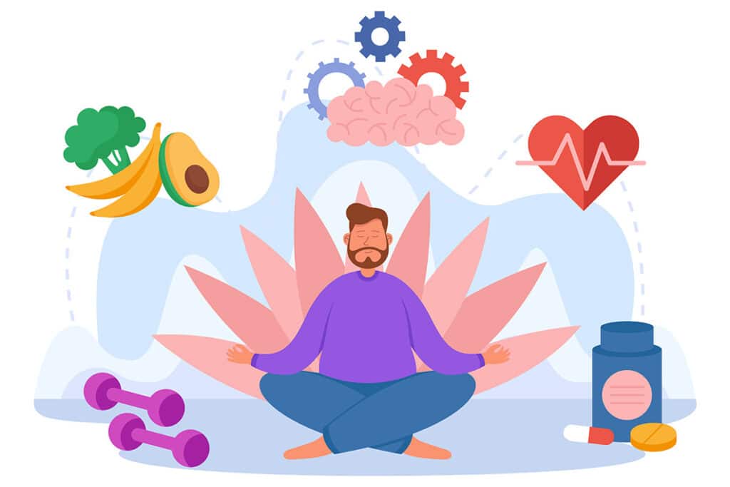 Disciplina nutricional e exercícios para longevidade