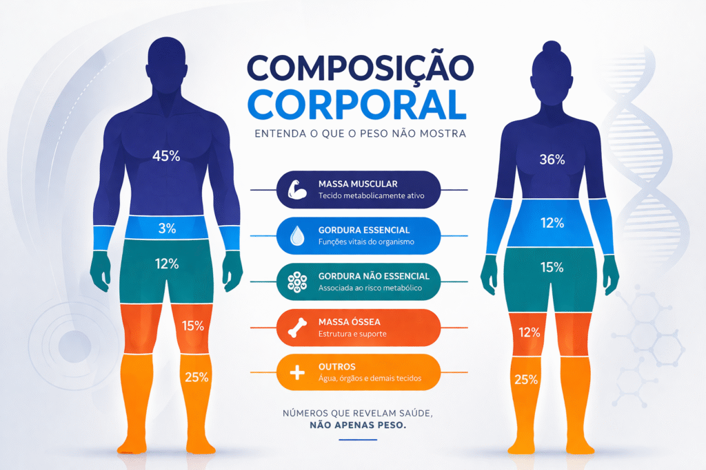 Avaliação nutricional moderna: por que olhar além do peso corporal